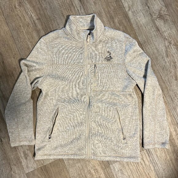 Pinehurst Resort Zip Up Sweater - Ahead Medium - Picture 1 of 4